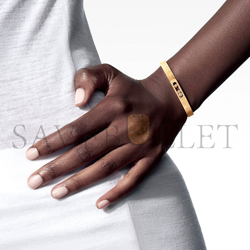 MESSIKA MOVE NOA CHISELED BRACELET, MEDIUM MODEL 14481-YG